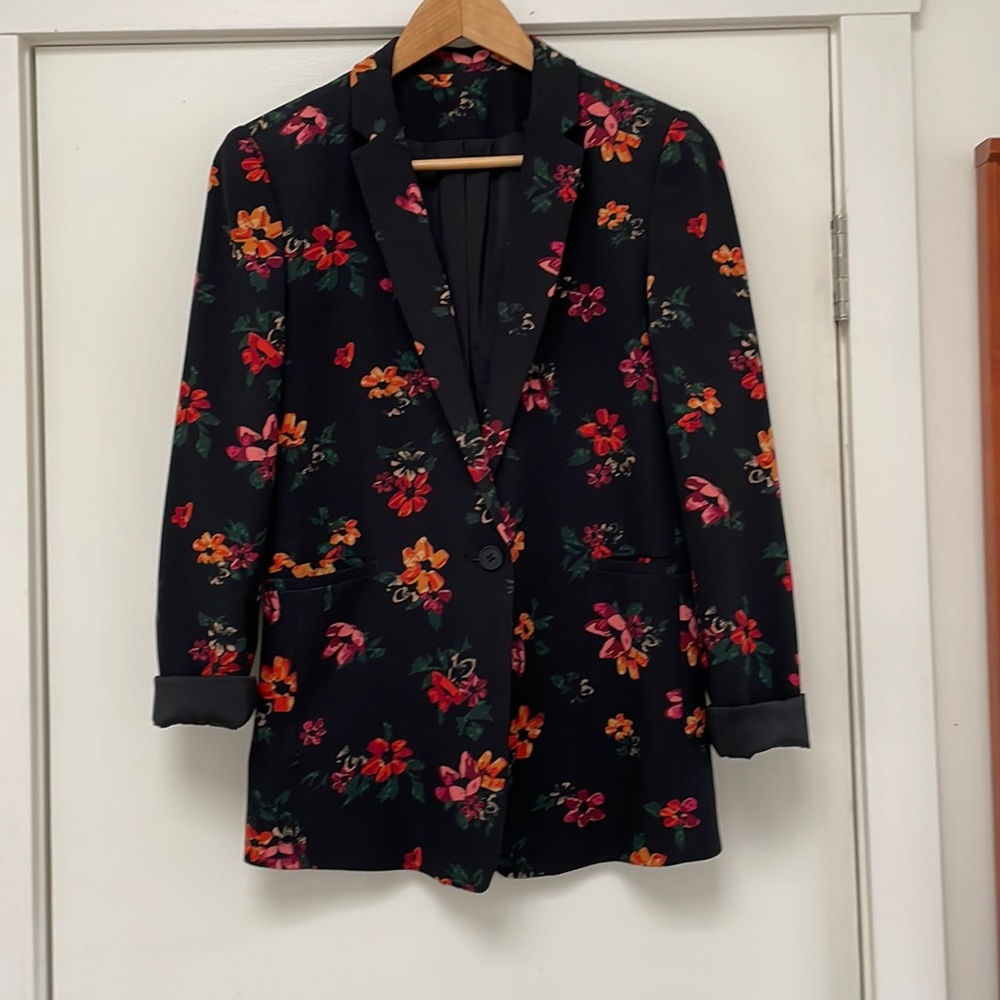 Floral blazer…very versatile!